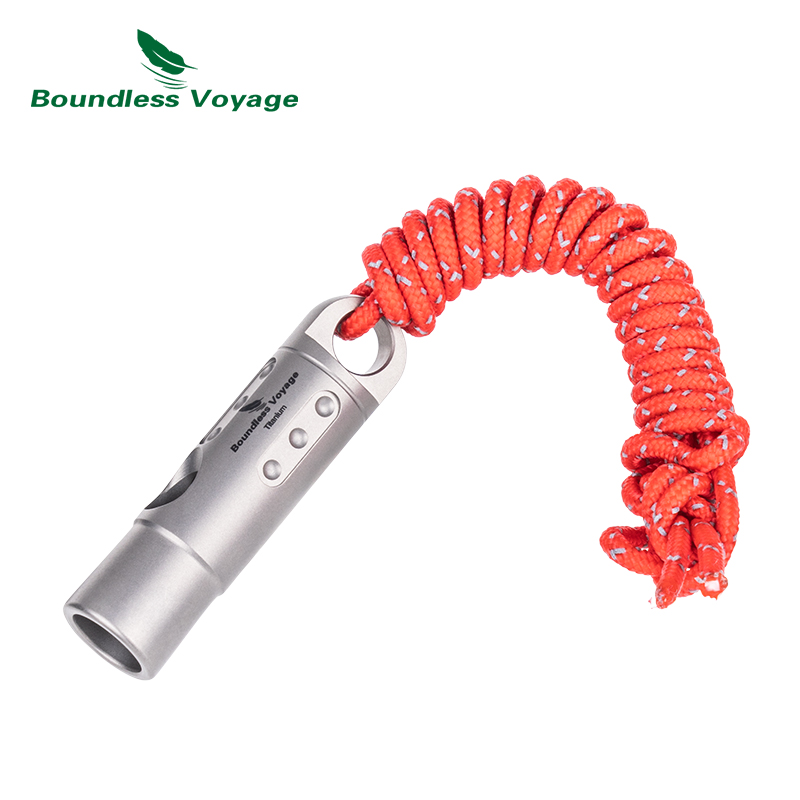 Emergency Whistle Loud - Sınırsız Voyage titanyum düdük antrenörler eğitim