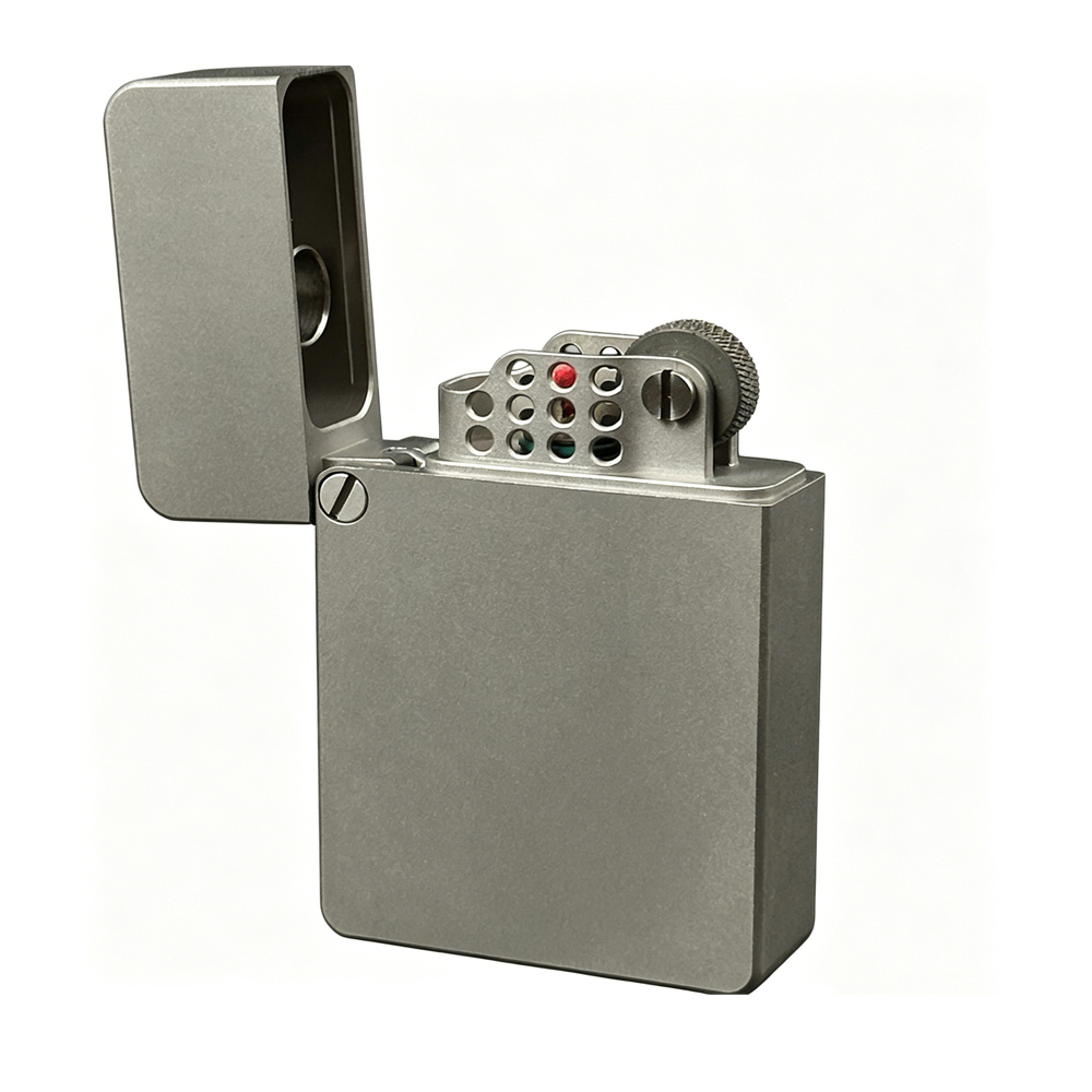 Fire Starting Kit - Titanyum Alaşımlı Çakmak CNC Yeniden Kullanılabilir