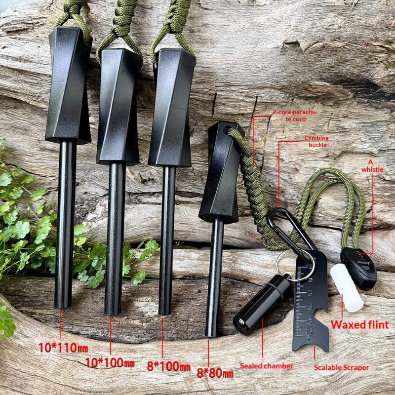 Magnesium Fire Starter - Bear Grylls Hayatta Kalma Ateş Başlatıcı