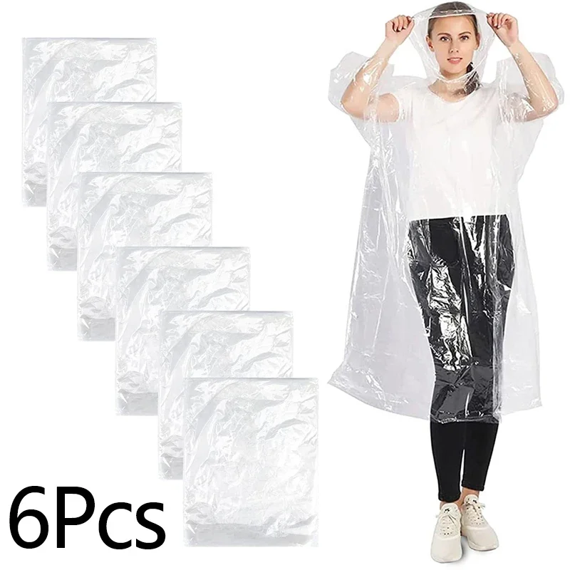 Emergency Poncho Rain - Tek kullanımlık su geçirmez yağmurluk açık
