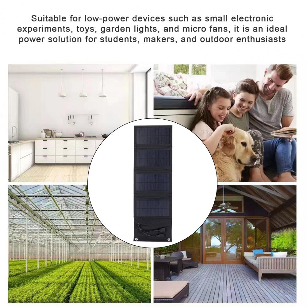 Solar Emergency Charger - Hafif Güneş Paneli Katlanabilir Güneş Paneli