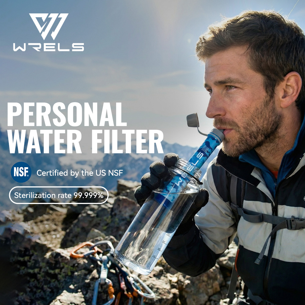 Water Purification Straw - WRELS Açık Hava Taşınabilir Su Filtresi