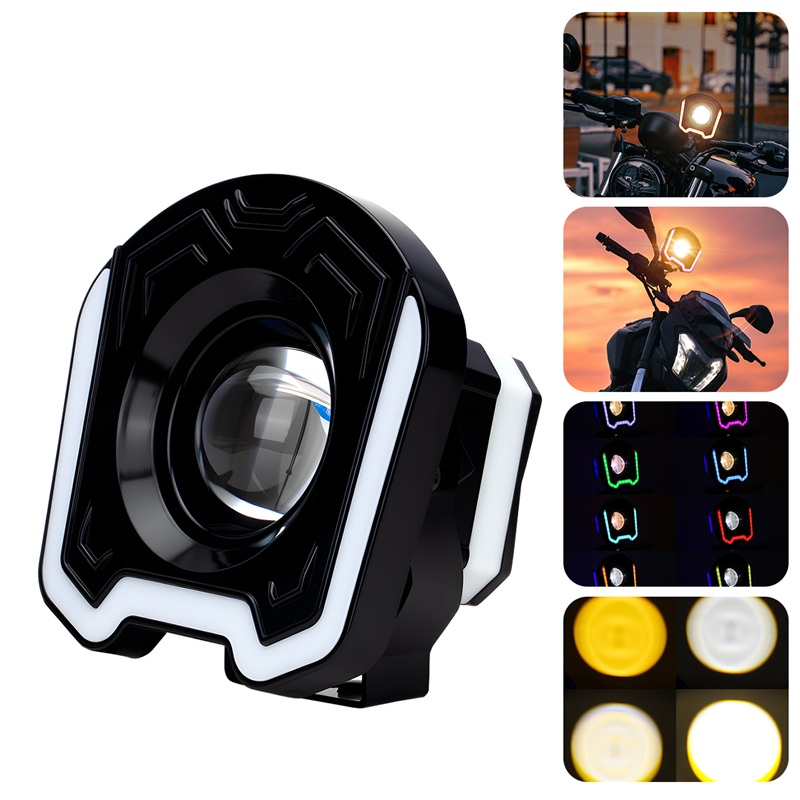 Sos Light Strobe - 4 inç Motosiklet LED Spot Işığı
