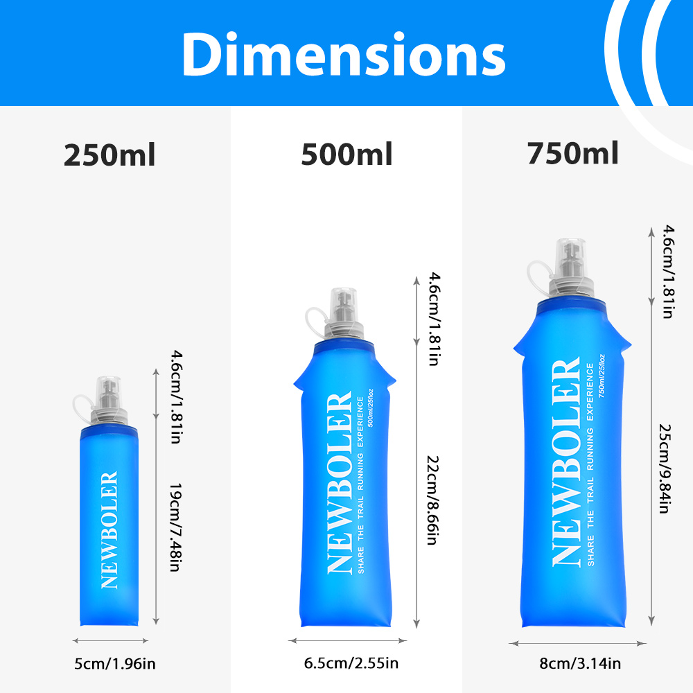 250/500/750ML Su Şişesi TPU Ka - Water Bag Collapsible incelemesi ve fiyatı