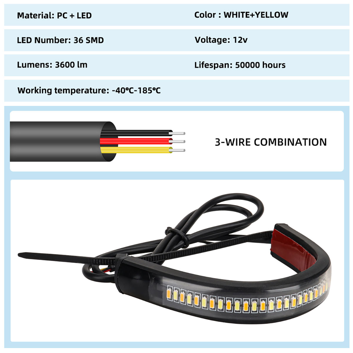 2 adet 12V LED motosiklet dönü - Sos Light Strobe incelemesi ve fiyatı