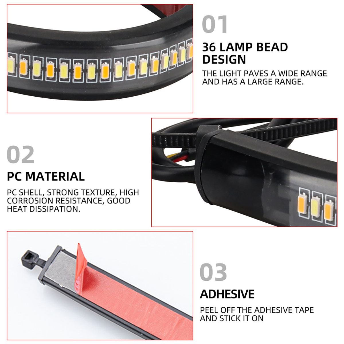 2 adet 12V LED motosiklet dönü - Sos Light Strobe incelemesi ve fiyatı