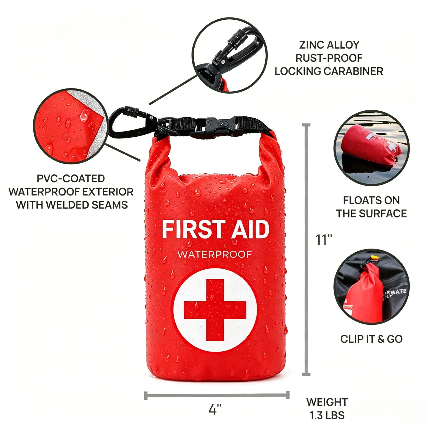 2L Su Geçirmez İlk Yardım Çant - Bivy Bag Emergency incelemesi ve fiyatı