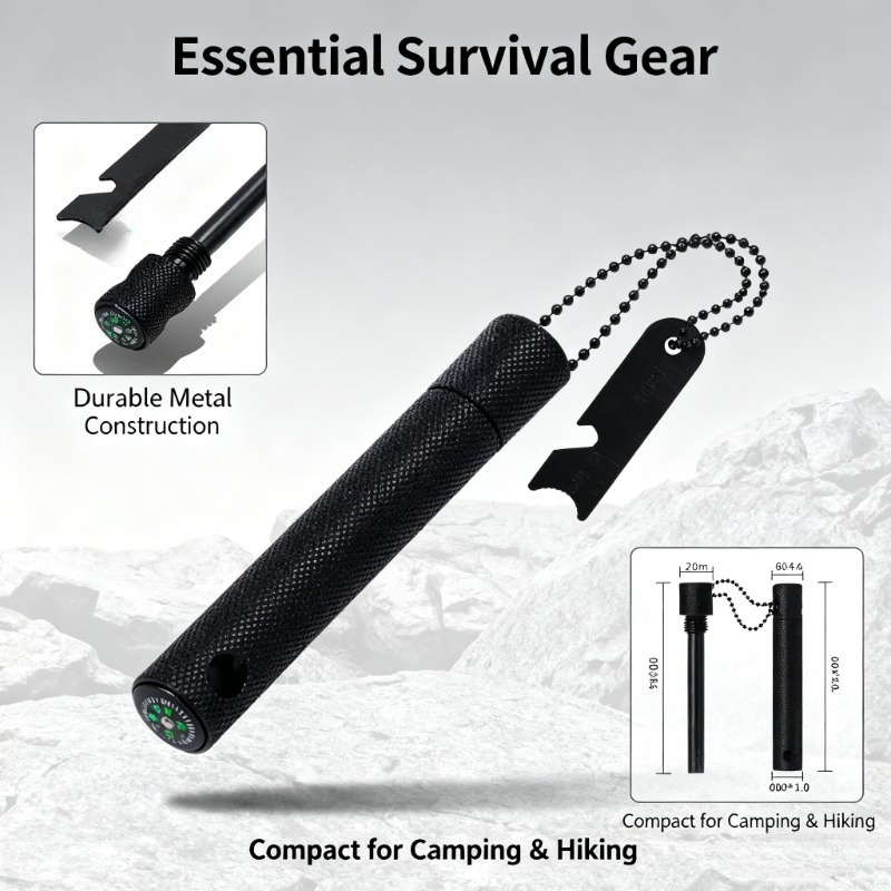 Pusulalı Magnezyum Çubuk - Su  - Magnesium Fire Starter incelemesi ve fiyatı