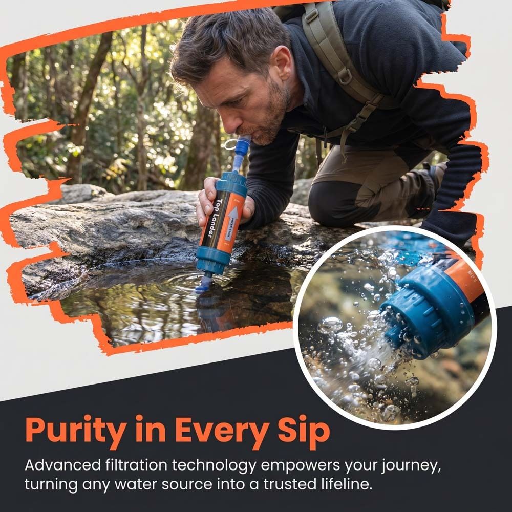Mini Su Filtresi Pipeti Arıtıc - Water Purification Straw incelemesi ve fiyatı
