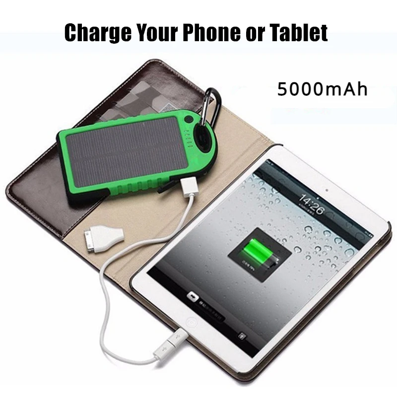Yeni Taşınabilir Harici Pil 20 - Solar Emergency Charger incelemesi ve fiyatı