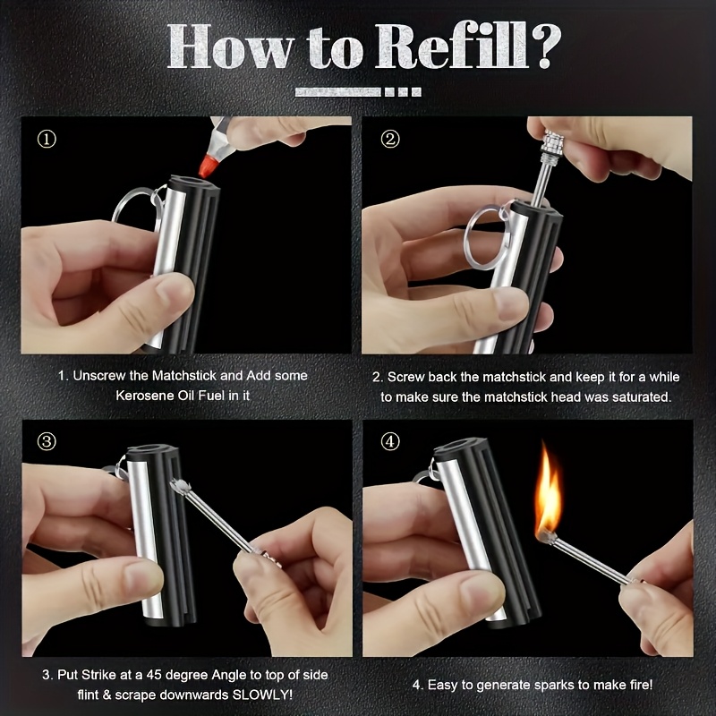 1-5 paket maç çakmağı, çakmakt - Fire Starting Kit incelemesi ve fiyatı