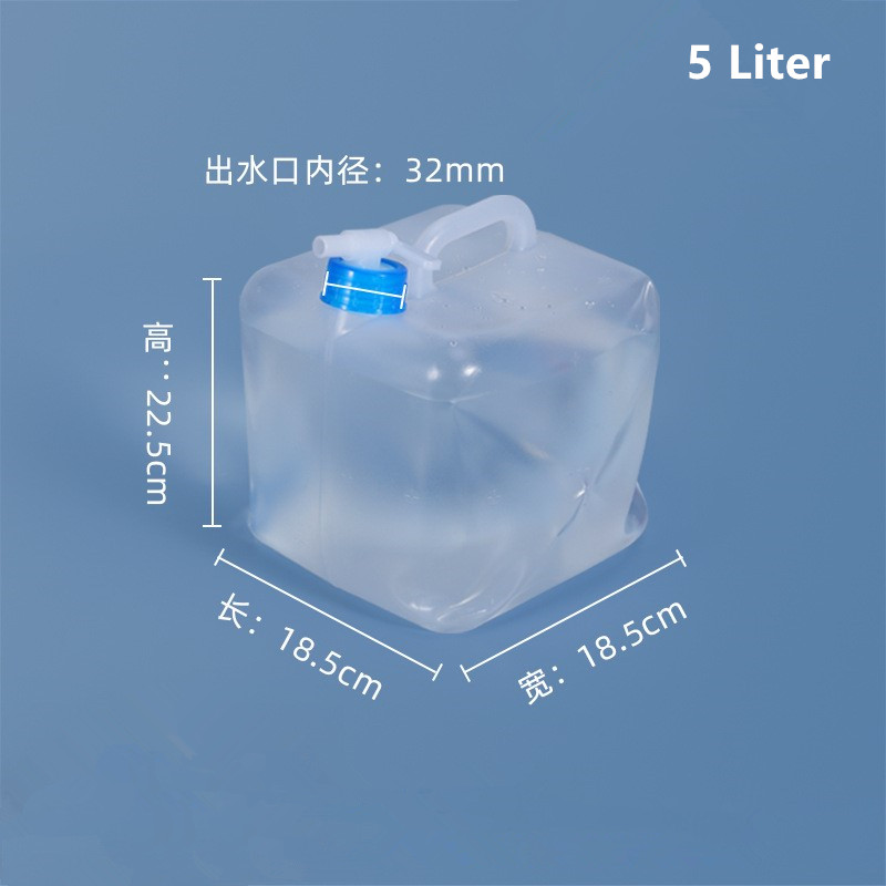1 adet 5L plastik boş katlanab - Water Bag Collapsible incelemesi ve fiyatı