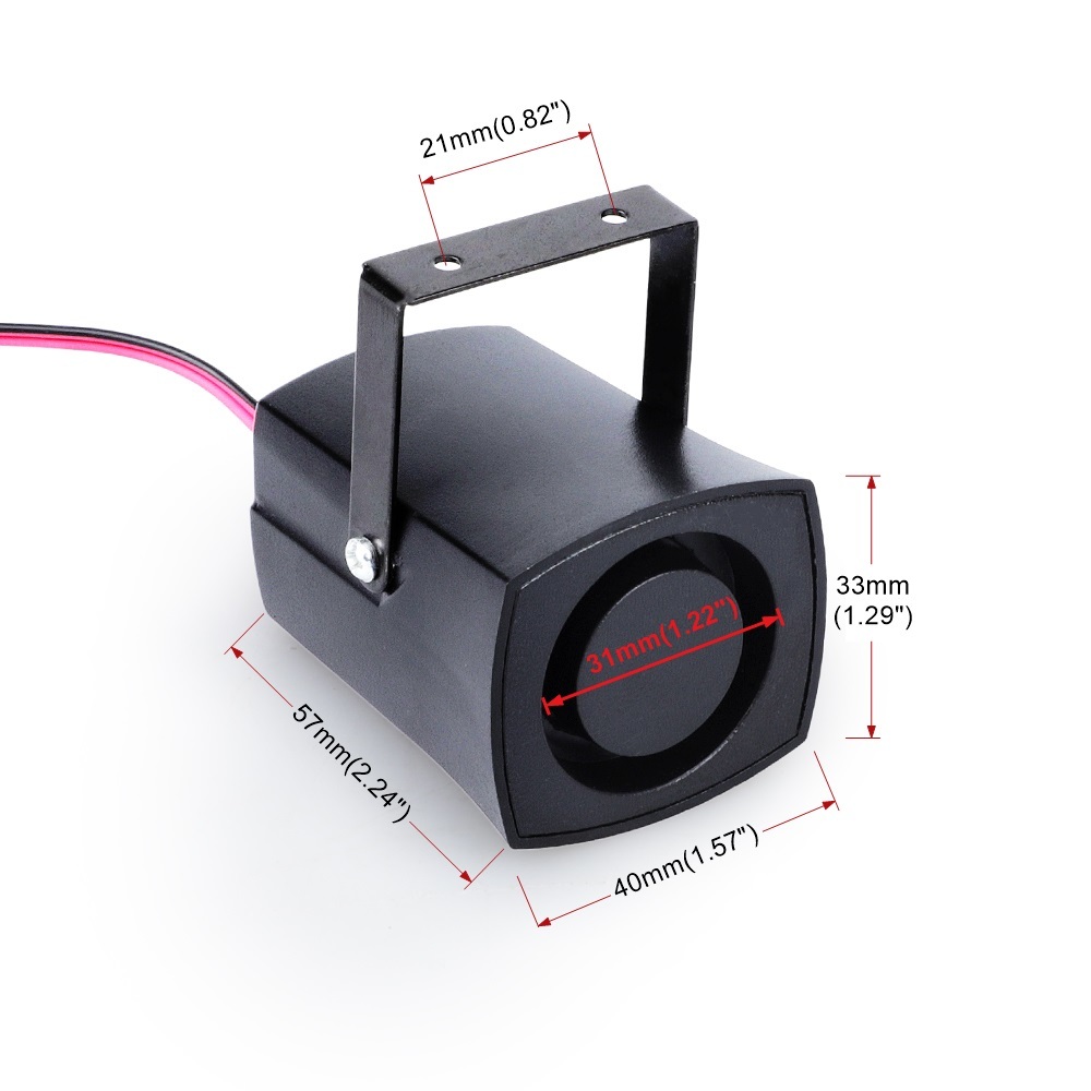 DC 12V 100dB Boynuzları Bip Te - Emergency Whistle Loud incelemesi ve fiyatı