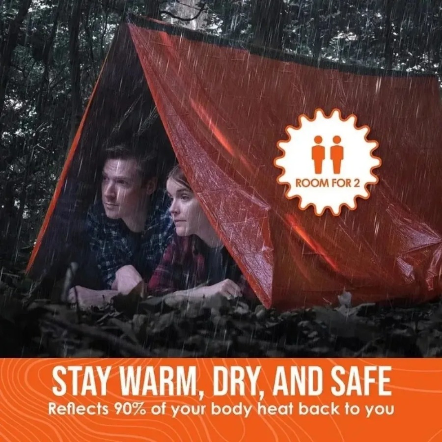 1PC Yağmur Önleyici Acil Uyku  - Emergency Mylar Tent incelemesi ve fiyatı