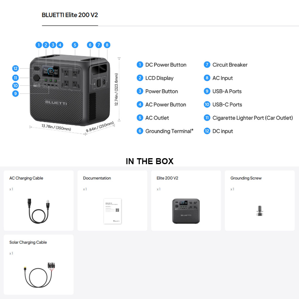 【Yenileme】BLUETTI Elite 200 V2 - Solar Emergency Charger incelemesi ve fiyatı