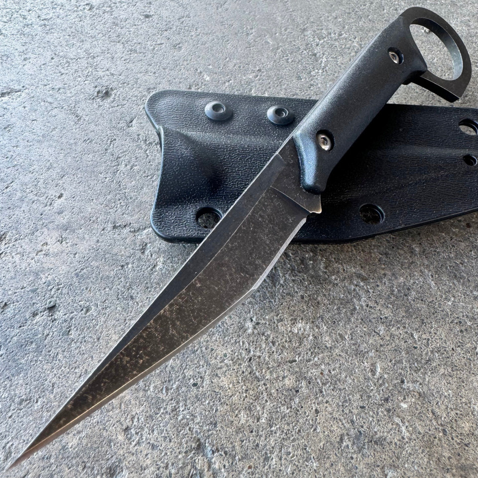 Siyah Sabit Bıçaklı Bıçak, 5Cr - Bushcraft Knife Fixed incelemesi ve fiyatı
