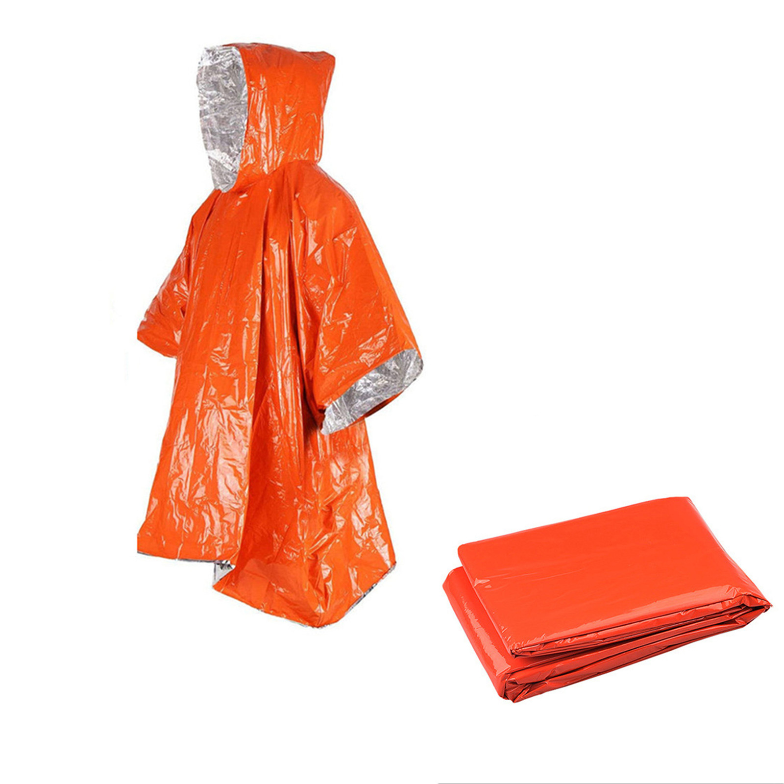 Acil Tek Kullanımlık Alüminyum - Emergency Poncho Rain incelemesi ve fiyatı