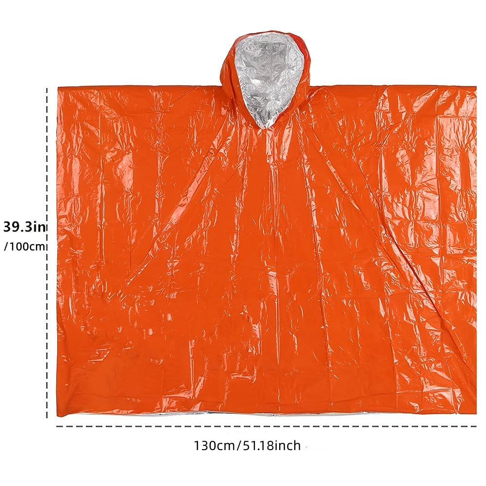 Acil Tek Kullanımlık Alüminyum - Emergency Poncho Rain incelemesi ve fiyatı