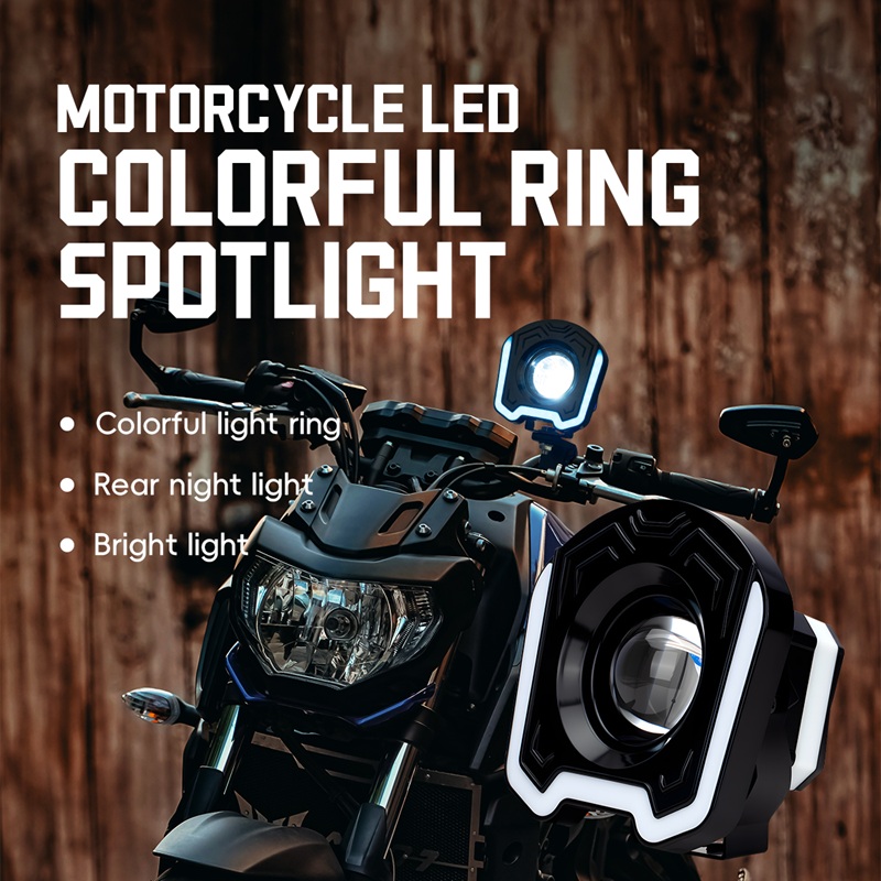 4 inç Motosiklet LED Spot Işığ - Sos Light Strobe incelemesi ve fiyatı