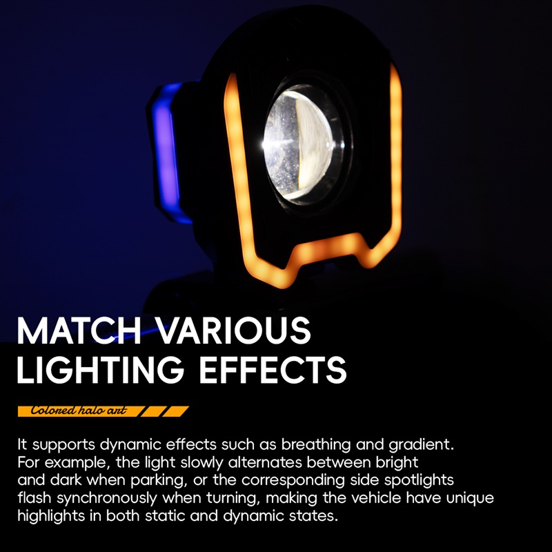 4 inç Motosiklet LED Spot Işığ - Sos Light Strobe incelemesi ve fiyatı